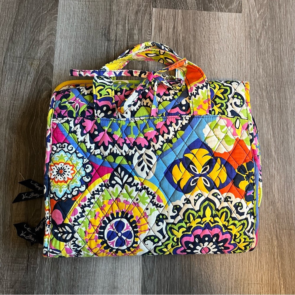 Vera Bradley travel makeup mag